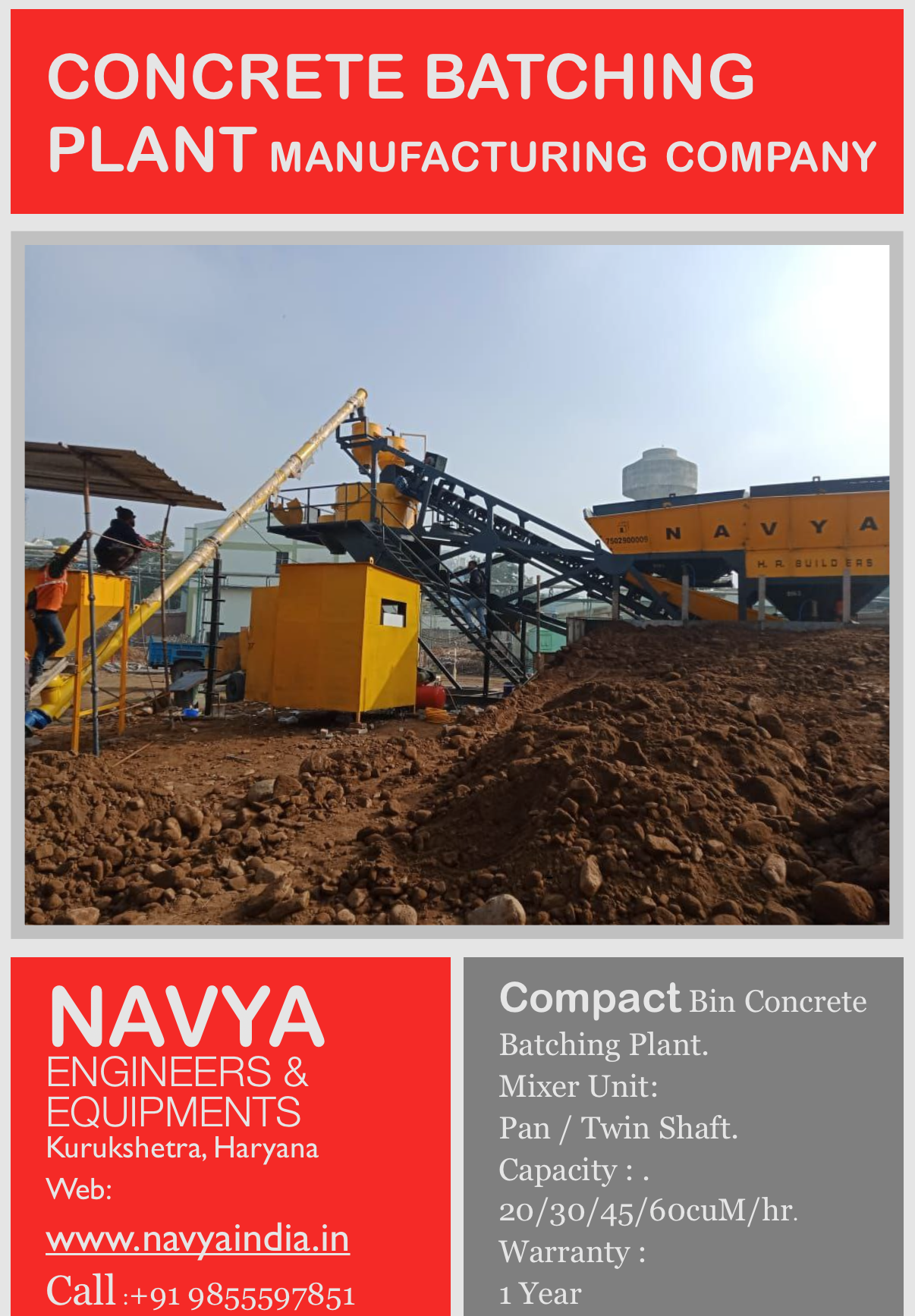 Construction Equipment Exporters In Sircilla